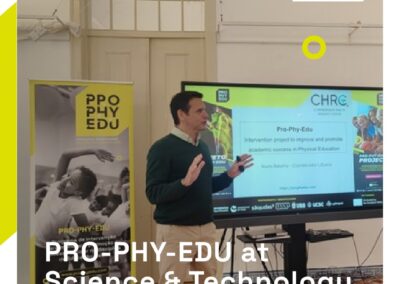PRO-PHY-EDU presente en la Semana de la Ciencia y la Tecnología de IIFA de la Universidad de Évora