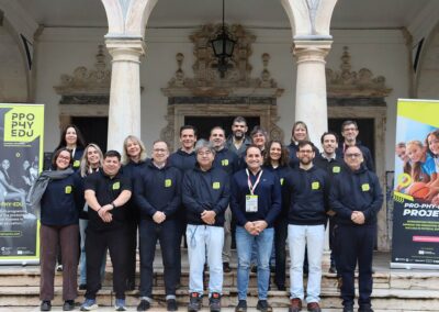 PROPHYEDU culmina las Capacity Building en la Universidad de Évora