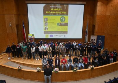 El workshop en Chile reúne a estudiantes de Educación Física
