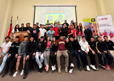 Evento multiplicador del proyecto PRO-PHY-EDU en Chile